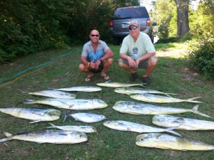 Fish Caught with Wahoo Fishing Charters Charleston SC