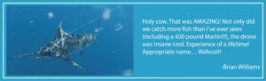 Wahoo Fishing Charters Charleston Testimonial