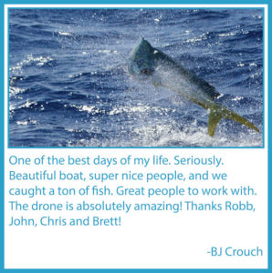 Wahoo Fishing Charters Charleston Testimonial